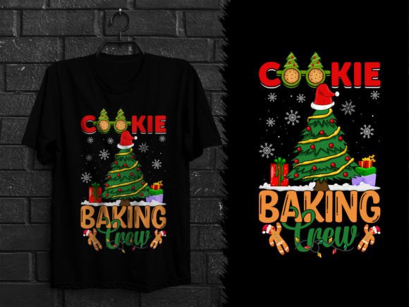 Cookie Baking Crew Christmas T-Shirt: A Festive Graphics Choice