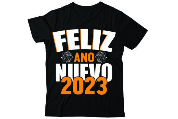 Feliz Ano Nuevo 2023: A Vibrant Embroidery Design