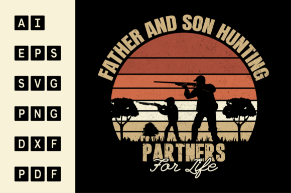 Hunting T Shirt Design: A Versatile Vintage Graphic