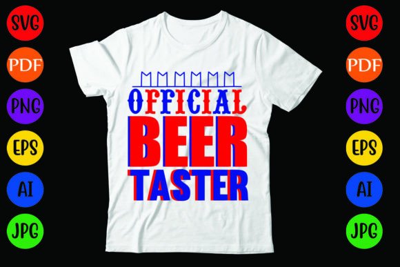 Official Beer Taster: A Fun and Versatile Design