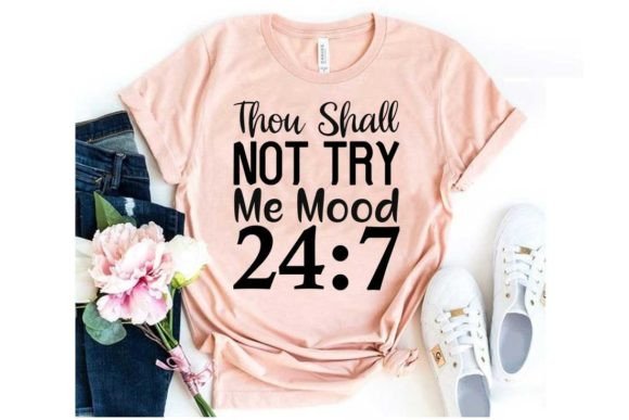 Sarcastic Svg Design, Thou Shall Not Try