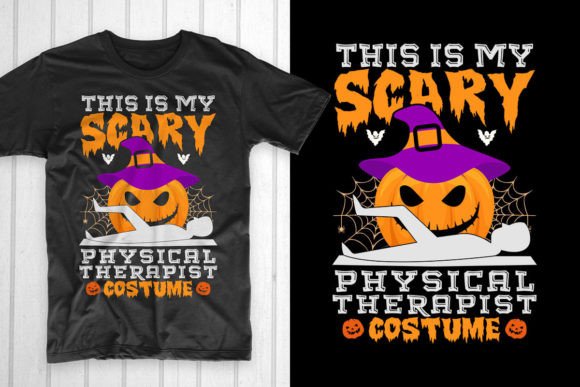 Scary Physical Therapist Costume: A Unique T-Shirt Design