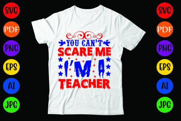 Teacher's Halloween T-Shirt: A Bold Graphics Choice