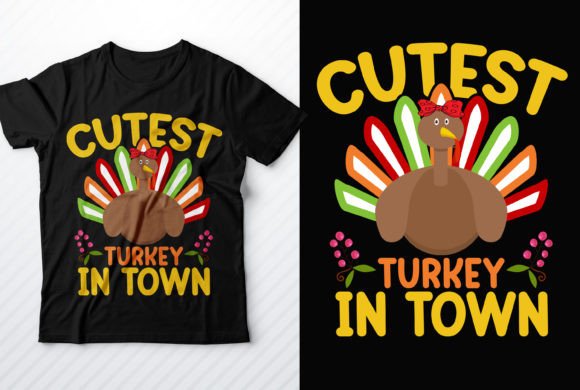 Thanksgiving T-shirt Design 11: A Versatile Graphic Asset